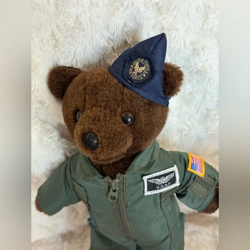 10'' Mini US Air Force Teddy Bear in Flight Suit Bear Forces of America NWT - Picture 7 of 8